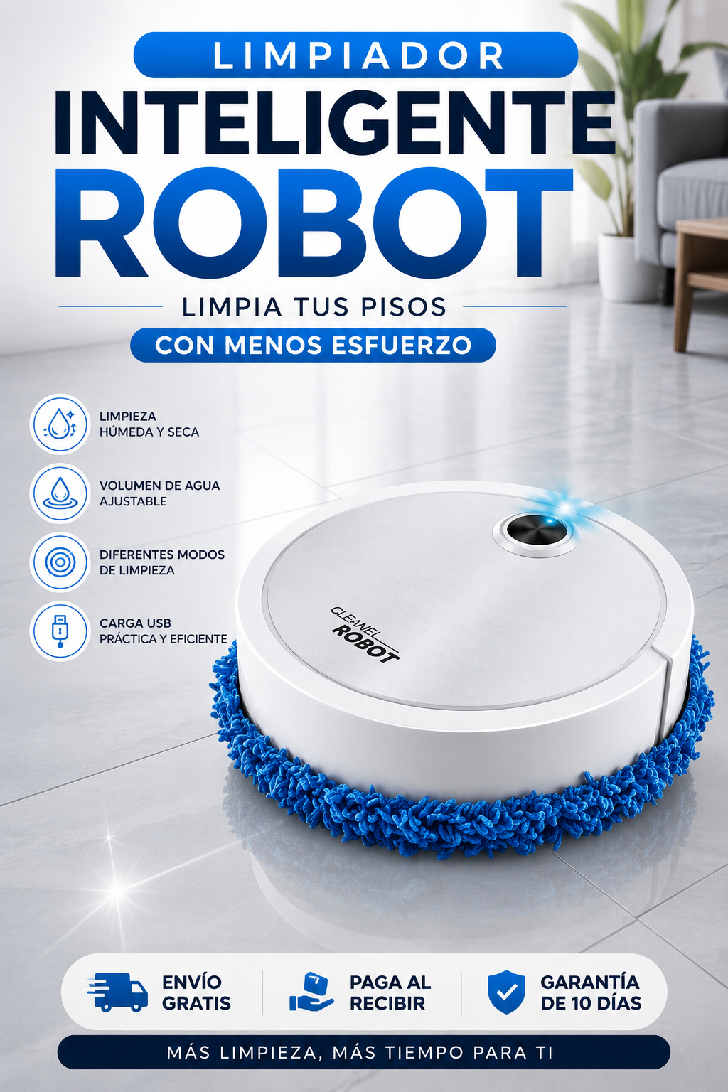 Limpiador Inteligente Robot