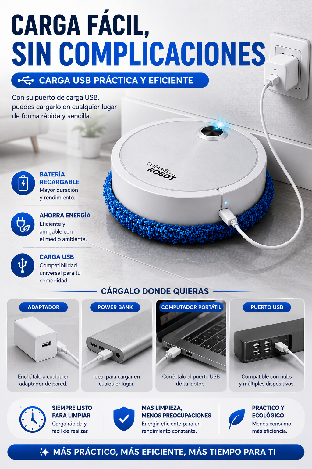 Limpiador Inteligente Robot