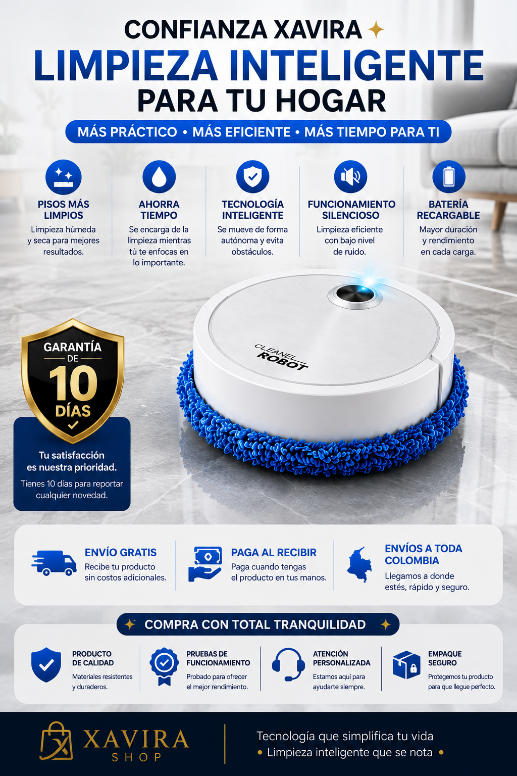 Limpiador Inteligente Robot